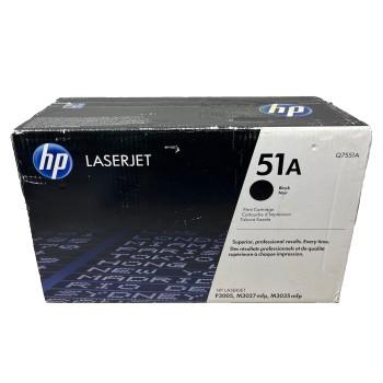 HP Q7551A 51A TONER ORIGINALE NERO LASERJET P3005/M3027mfp/M3035mfp [A BOX]