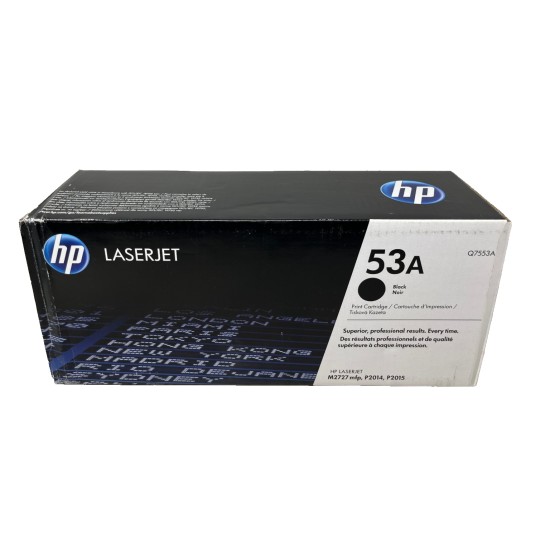 HP Q7553A 53A TONER ORIGINALE NERO PER P2014/P2015/M2727nf [A BOX]