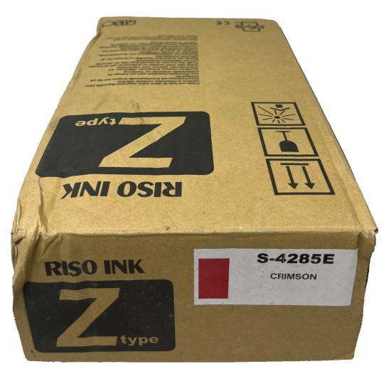 RISOGRAPH S-4285E INCHIOSTRO ORIGINALE ROSSO CREMISI Z TYPE EZ221 / EZ231 /MZ770