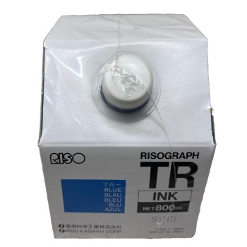 RISOGRAPH S-729 INCHIOSTRO ORIGINALE BLU TR (800ml) PER TR 1510/TR 1530/TR1610