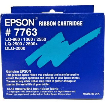 EPSON S015056 7763 NASTRO ORIGINALE COLORE LQ-860/LQ-1060/LQ-2500/LQ2550 [A BOX]
