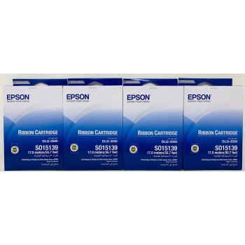 EPSON S015139 NASTRO ORIGINALE NERO EPSON DLQ-3000/DLQ-3000+/DLQ-3500 [X4 PZ]