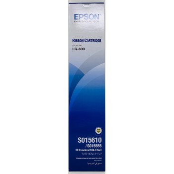 EPSON S015610 NASTRO ORIGINALE NERO PER EPSON LQ-690/LQ 690 [A BOX]