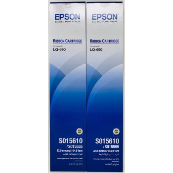 EPSON S015610 NASTRO ORIGINALE NERO PER EPSON LQ-690/LQ 690 [A BOX]