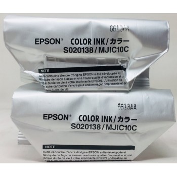 EPSON S020138 CARTUCCIA INK JET ORIGINALE COLORE STYLUS COLOR 300 [X 2 PZ]