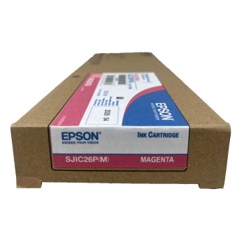 EPSON S020620 SJIC26P(M) C3320620 CARTUCCIA ORIGINALE MAGENTA TM-C7500 [A BOX]