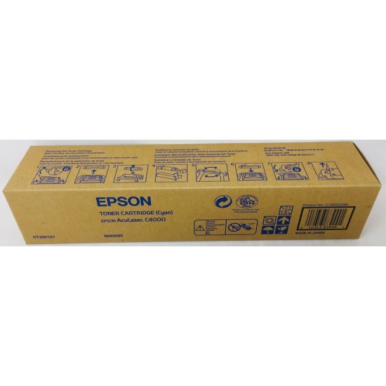 EPSON S050016 TONER ORIGINALE GIALLO COLOR PAGE EPL-C8000/EPL-C8200 [A BOX]