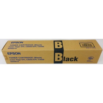 EPSON S050019 TONER ORIGINALE NERO COLOR PAGE EPL-C8000/EPL-C8200 [A BOX]