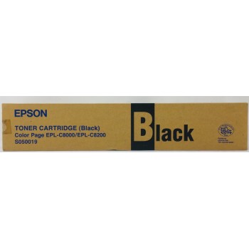 EPSON S050019 TONER ORIGINALE NERO COLOR PAGE EPL-C8000/EPL-C8200 [A BOX]