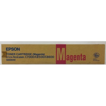 EPSON S050040 TONER ORIGINALE MAGENTA ACULASER C7000/C8500/C8600 [A BOX]
