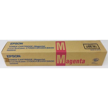 EPSON S050040 TONER ORIGINALE MAGENTA ACULASER C7000/C8500/C8600 [A BOX]