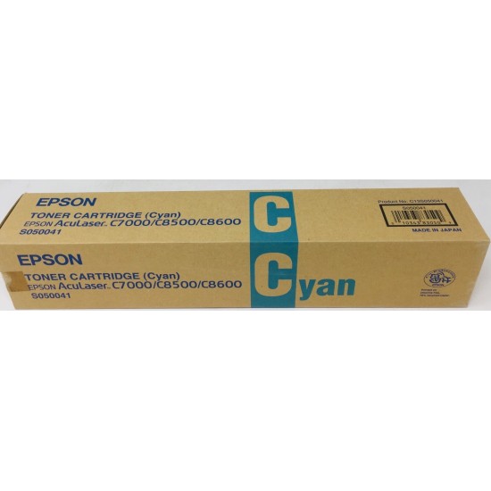 EPSON S050041 TONER ORIGINALE CIANO ACULASER C7000/C8500/C8600 [A BOX]