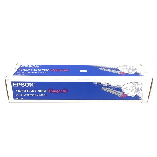 EPSON S050147 TONER ORIGINALE MAGENTA ACULASER C4100/C4100T/C4100PS [A BOX]