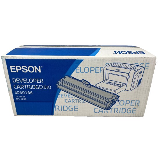 EPSON S050166 TONER ORIGINALE PER EPL-6200/EPL 6200L 6.000 PG [A BOX]