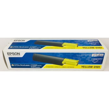 EPSON S050191 0191 TONER ORIGINALE GIALLO ACULASER C1100N/CX11NFC/CX11N/CX11NF