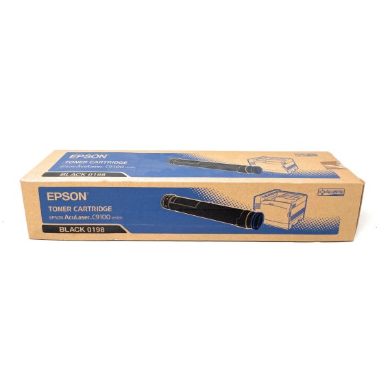 EPSON S050198 0198 TONER ORIGINALE NERO PER ACULASER C9100/C9100DT [A BOX]