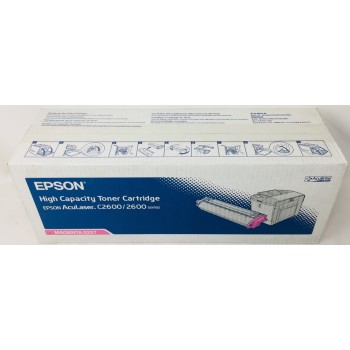 EPSON S050227 0227 TONER ORIGINALE MAGENTA ALTA CAPACITA' EPSON ACULASER C2600 [A BOX]
