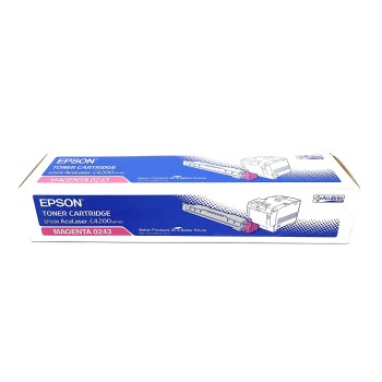 EPSON S050243 0243 TONER ORIGINALE MAGENTA PER ACULASER C4200/C4200N/C4200DN EPSON S050243 0243 TONER ORIGINALE MAGENTA PER ACULASER C4200/C4200N/C4200DN