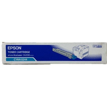 EPSON S050244 0244 TONER ORIGINALE CIANO ACULASER C4200/C4200N/C4200DN [A BOX]