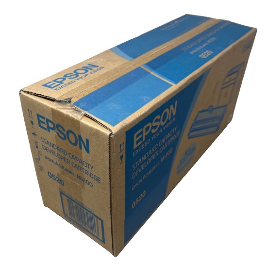 EPSON S050520 0520 TONER ORIGINALE NERO ACULASER M1200 1.800 PG [A BOX]