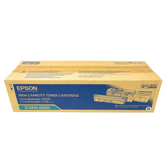 EPSON S050556 0556 TONER ORIGINALE CIANO ACULASER C1600/CX16 (2.700 PG) A BOX