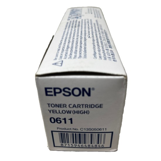 EPSON S050611 0611 TONER ORIGINALE GIALLO ACULASER C1700/C1750/CX17NF [A BOX]