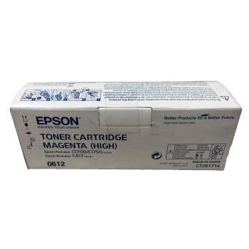 EPSON S050612 0612 TONER ORIGINALE MAGENTA ACULASER C1700/C1750/CX17NF [A BOX]