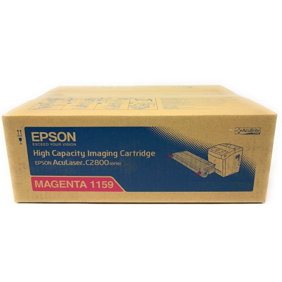 EPSON S051159 1159 TONER ORIGINALE MAGENTA PER ACULASER C2800N/C2800DN [A BOX]