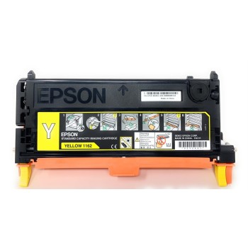 EPSON S051162 1162 TONER ORIGINALE GIALLO PER ACULASER C2800N/C2800DN [NO BOX]