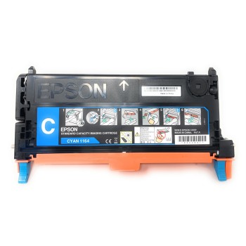 EPSON S051164 1164 TONER ORIGINALE CIANO PER ACULASER C2800N/C2800DN [NO BOX]