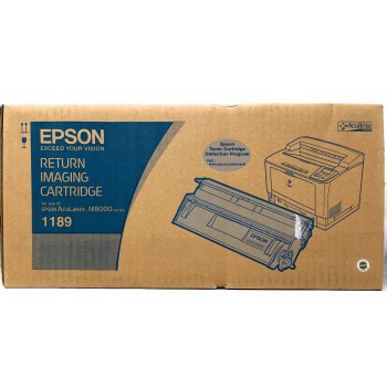 EPSON S051189 1189 TONER ORIGINALE NERO PER ACULASER M8000 SERIES [A BOX]