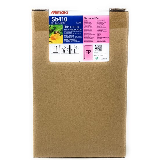 MIMAKI SB410-FPT-2L SB410 PER TS300P-1800 ROSA FLUORESCENTE [2018-2020]