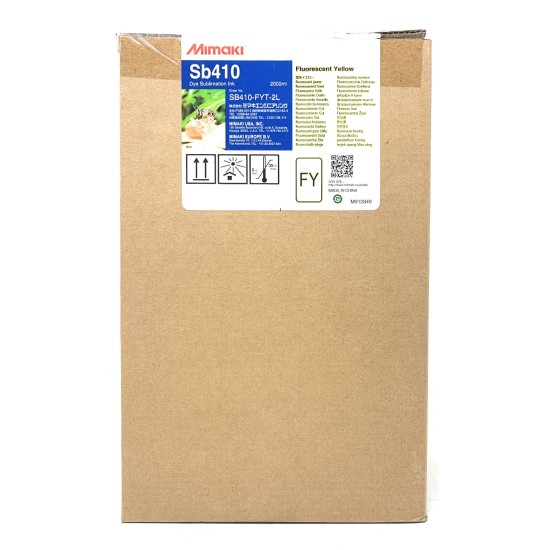 MIMAKI SB410-FYT-2L SB410 PER TS300P-1800 GIALLO FLUORESCENTE [06/2018]