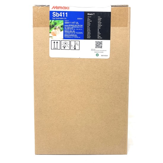 MIMAKI SB411KT-2L SB411 INCHIOSTRO ORIGINALE NERO TS300P-1800 [10/2020]