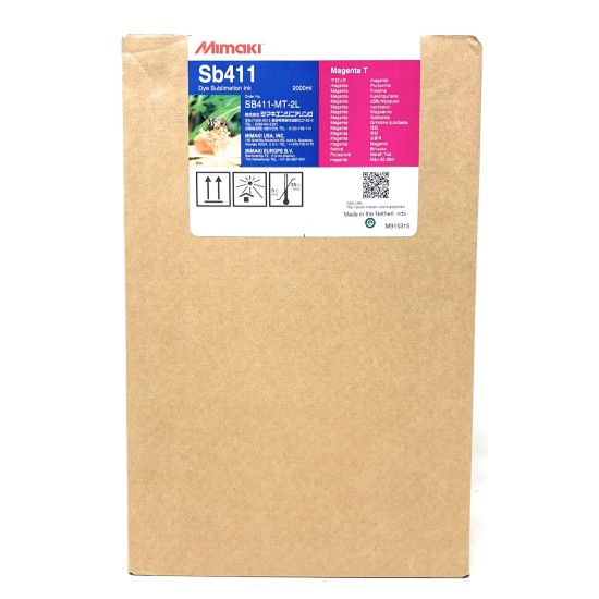 MIMAKI SB411MT-2L SB411 INCHIOSTRO ORIGINALE MAGENTA TS300P-1800 [2019/2020]