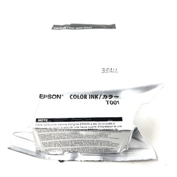 EPSON T001 CARTUCCIA ORIGINALE COLORE PER STYLUS PHOTO 1200 [NO BOX]