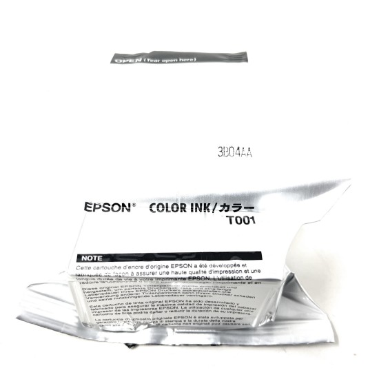 EPSON T001 CARTUCCIA ORIGINALE COLORE PER STYLUS PHOTO 1200 [NO BOX]