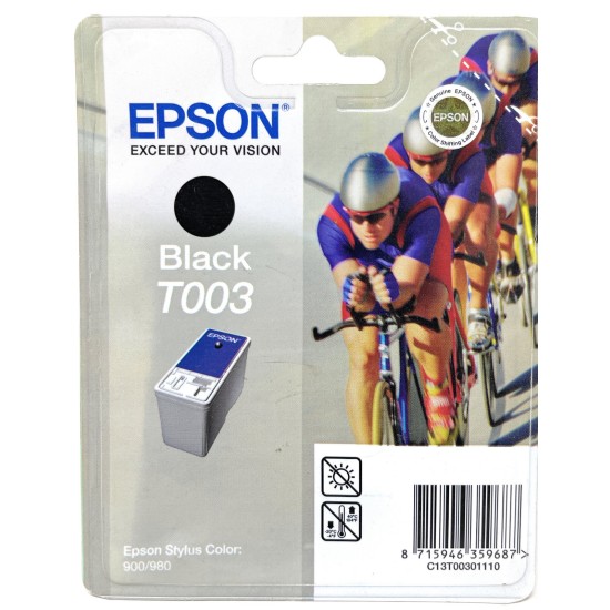 EPSON T003 CARTUCCIA ORIGINALE NERO PER STYLUS COLOR 900/980 [A BOX]