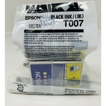 EPSON T007 + T008 2 CARTUCCE ORIGINALI STYLUS PHOTO 790/870/875DC/890/895 [NO BOX]