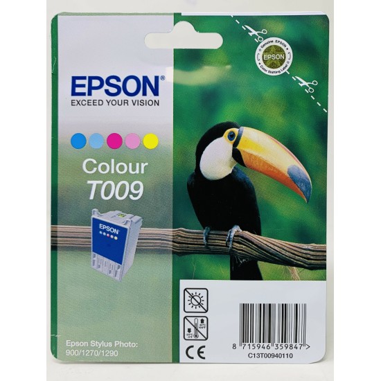 EPSON T009 CARTUCCIA ORIGINALE COLORE EPSON STYLUS PHOTO 900/1270/1290 [A BOX]