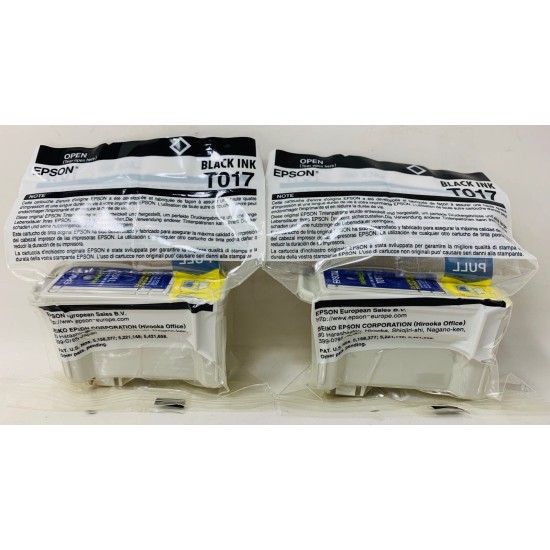 EPSON T017 CARTUCCIA INK JET ORIGINALE NERO+COLORE STYLUS COLOR 680/685 [X 2PZ NO BOX]