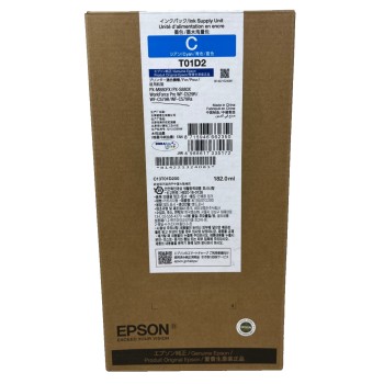 EPSON T01D2 C13T01D200 INCHIOSTRO ORIGINALE CIANO XXL WORKFORCE PRO C529 [A BOX]