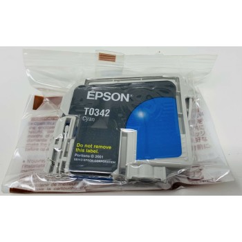 EPSON T0342 CARTUCCIA ORIGINALE CIANO CAMALEONTE PER EPSON STYLUS PHOTO 2100 [NO BOX]