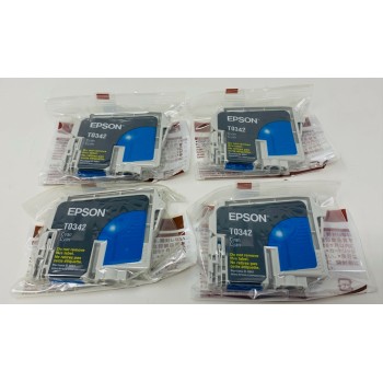 EPSON T0342 CARTUCCIA ORIGINALE CIANO CAMALEONTE EPSON STYLUS PHOTO 2100 [X 4PZ NO BOX]