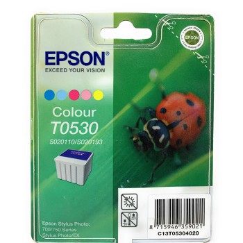 EPSON T053 CARTUCCIA ORIGINALE COLORE STYLUS PHOTO 700/750 SERIES/EX [A BOX]