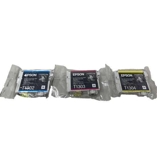 EPSON T1306 MULTIPACK ORIGINALE CIANO MAGENTA GIALLO WF-520DWF/7015WF/WF-7525 [NO BOX]