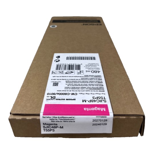 EPSON T55P3 SJIC48P-M CARTUCCIA ORIGINALE MAGENTA CW-C8000e/CW-C8010 [A BOX]
