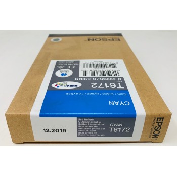 EPSON T6172 CARTUCCIA ORIGINALE CIANO ALTA CAPACITA' B-500DN/B-510DN [A BOX]