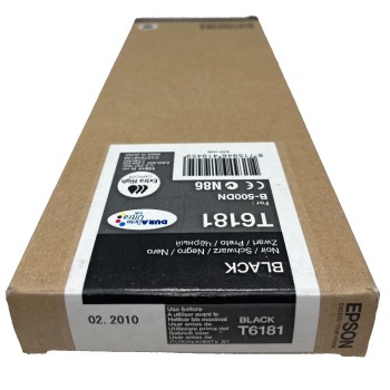EPSON T6181 CARTUCCIA INCHIOSTRO ORIGINALE NERO PER B-500DN [02/2010]