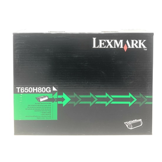 LEXMARK T650H80G TONER ORIGINALE NERO LEXMARK T650/T652/T654/T656 25K [A BOX]
